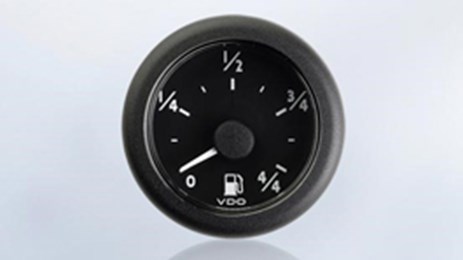 El indicador satélite OceanLink del nivel de combustible indica los valores precisos del nivel de combustible en el depósito.